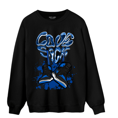 Royal Reimagined 1s Sweatshirt Match Sneaker Love Sick - NastyJamz