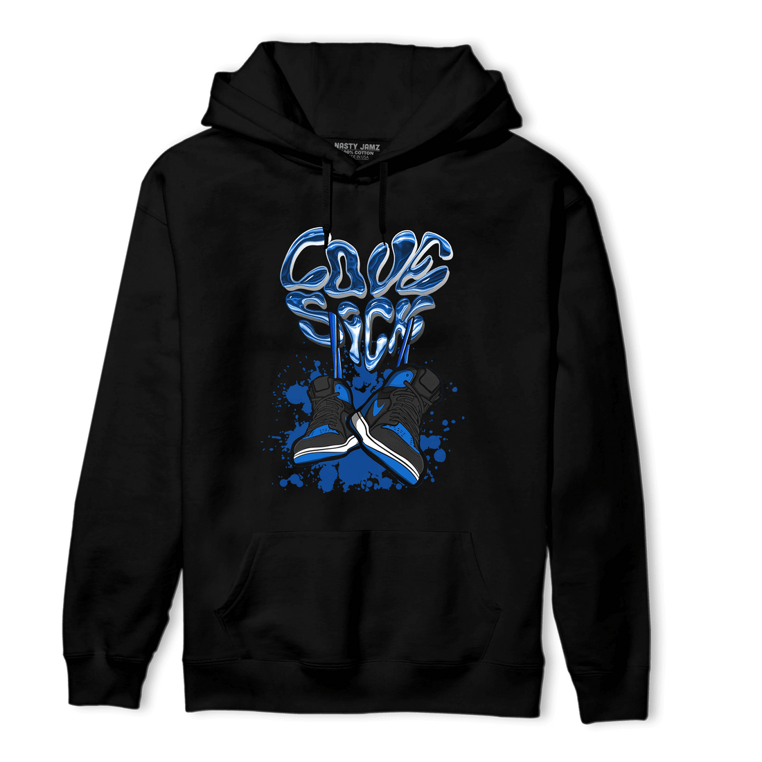 Royal Reimagined 1s Hoodie Match Sneaker Love Sick - NastyJamz