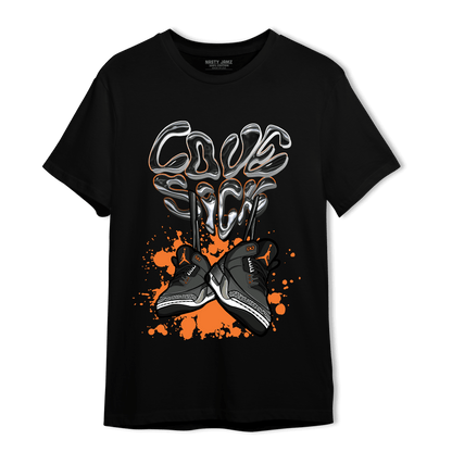 Fear Pack 3s T Shirt Match Sneaker Love Sick - NastyJamz