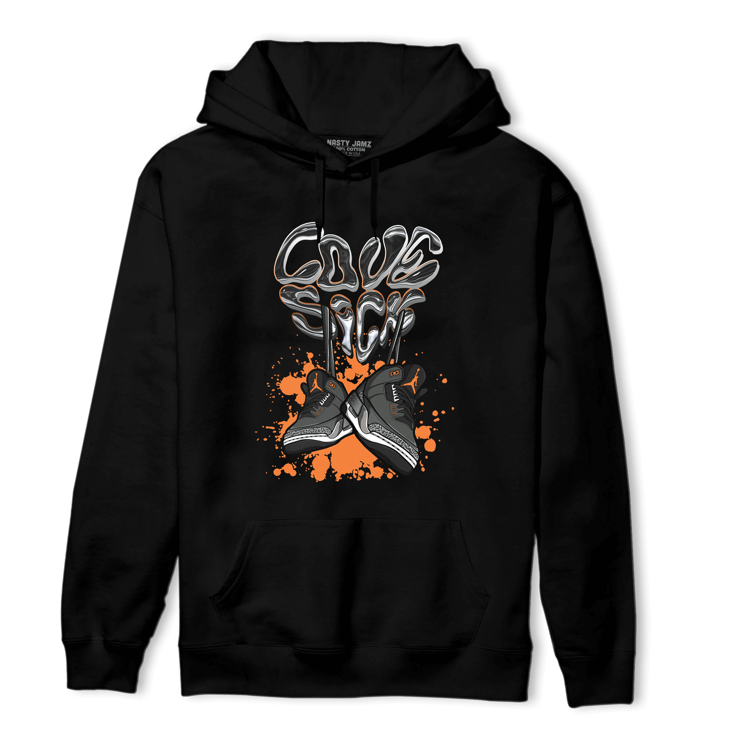 Fear Pack 3s Hoodie Match Sneaker Love Sick - NastyJamz
