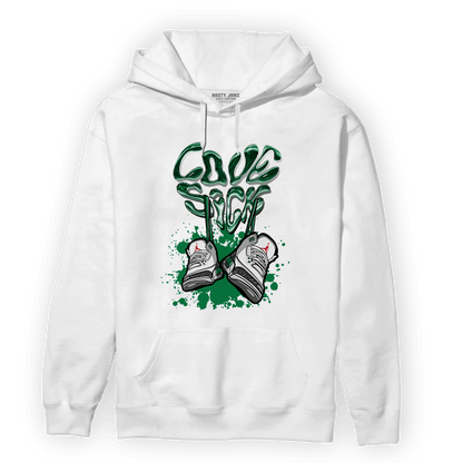 Lucky Green 3s Hoodie Match Sneaker Love Sick - NastyJamz