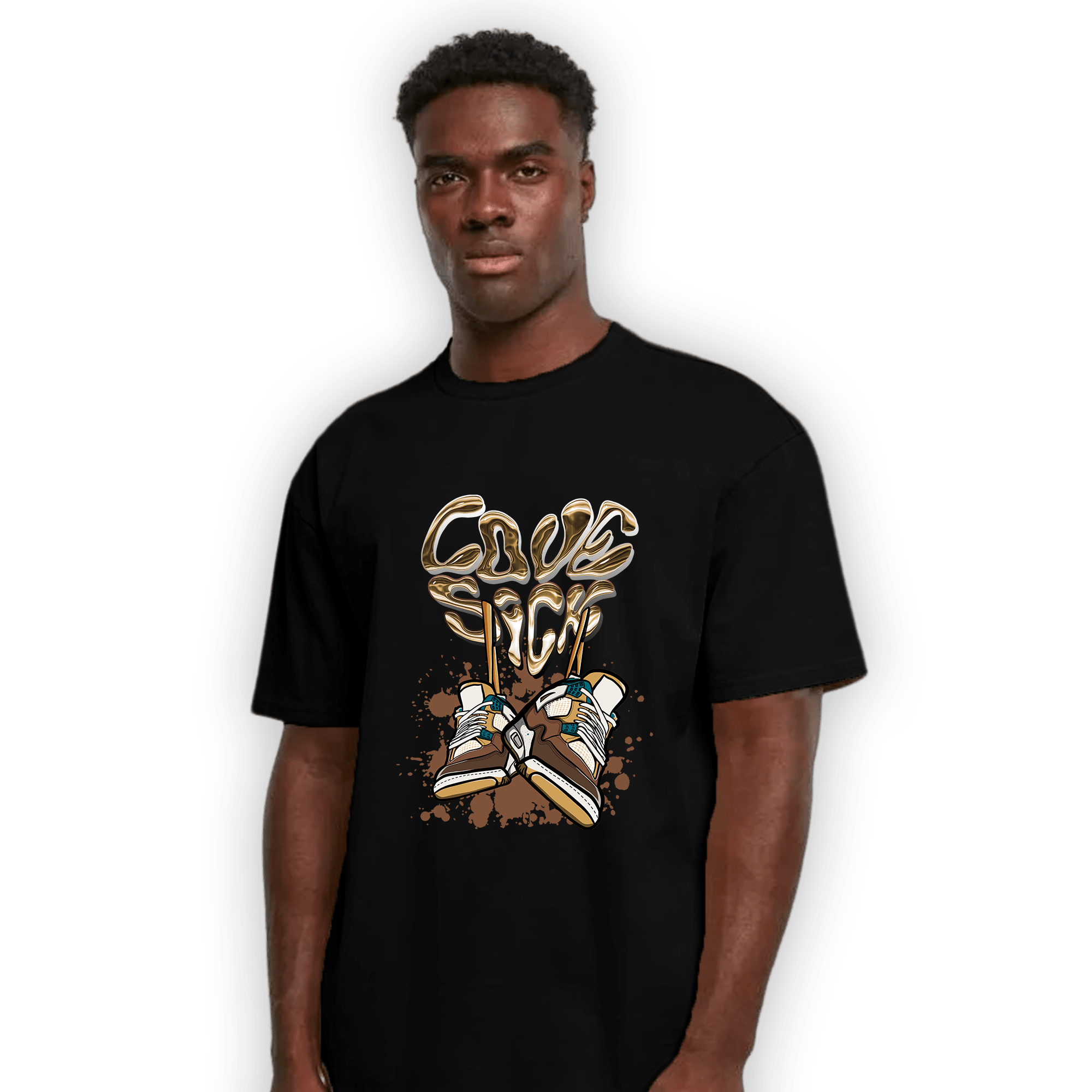 Cacao Wow 4s T Shirt Match Sneaker Love Sick - NastyJamz