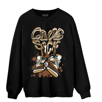 Cacao Wow 4s Sweatshirt Match Sneaker Love Sick - NastyJamz
