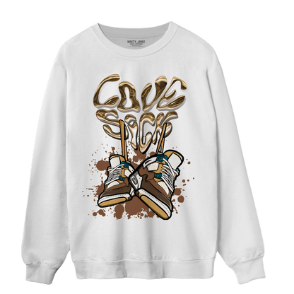 Cacao Wow 4s Sweatshirt Match Sneaker Love Sick - NastyJamz