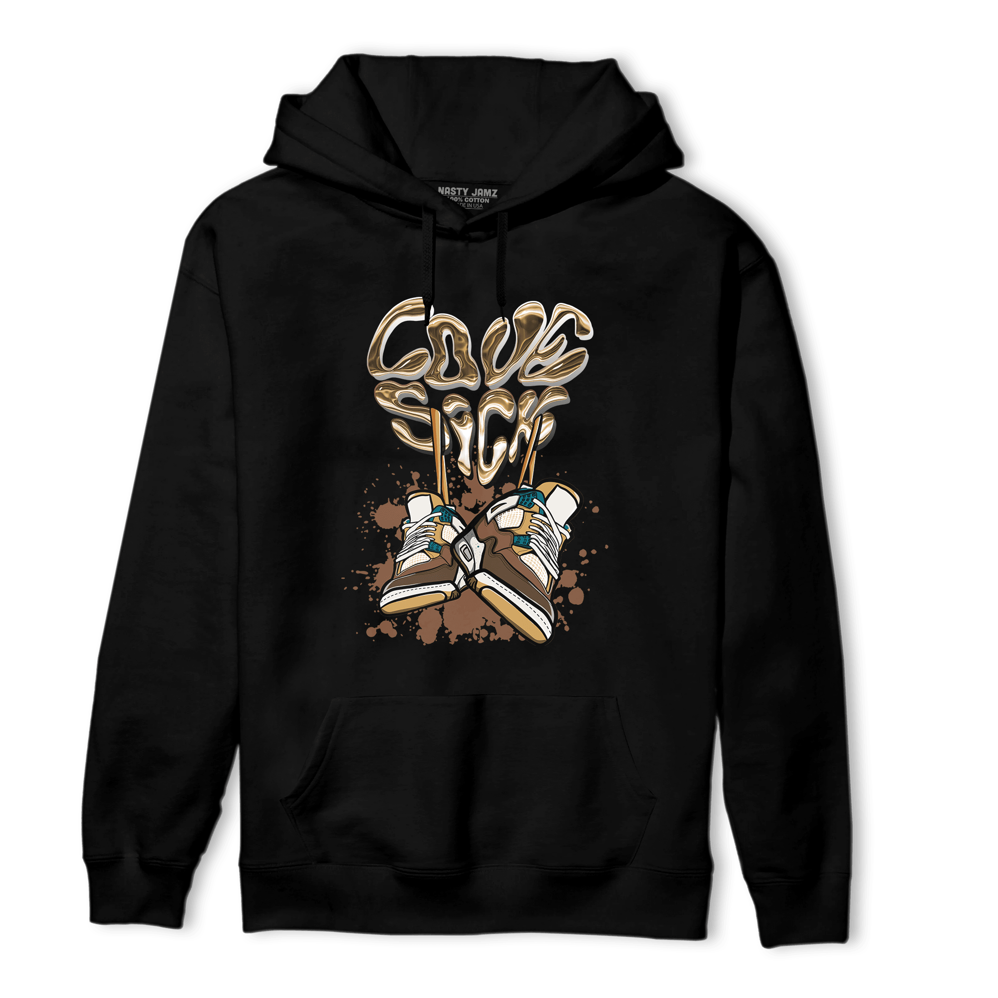 Cacao Wow 4s Hoodie Match Sneaker Love Sick - NastyJamz
