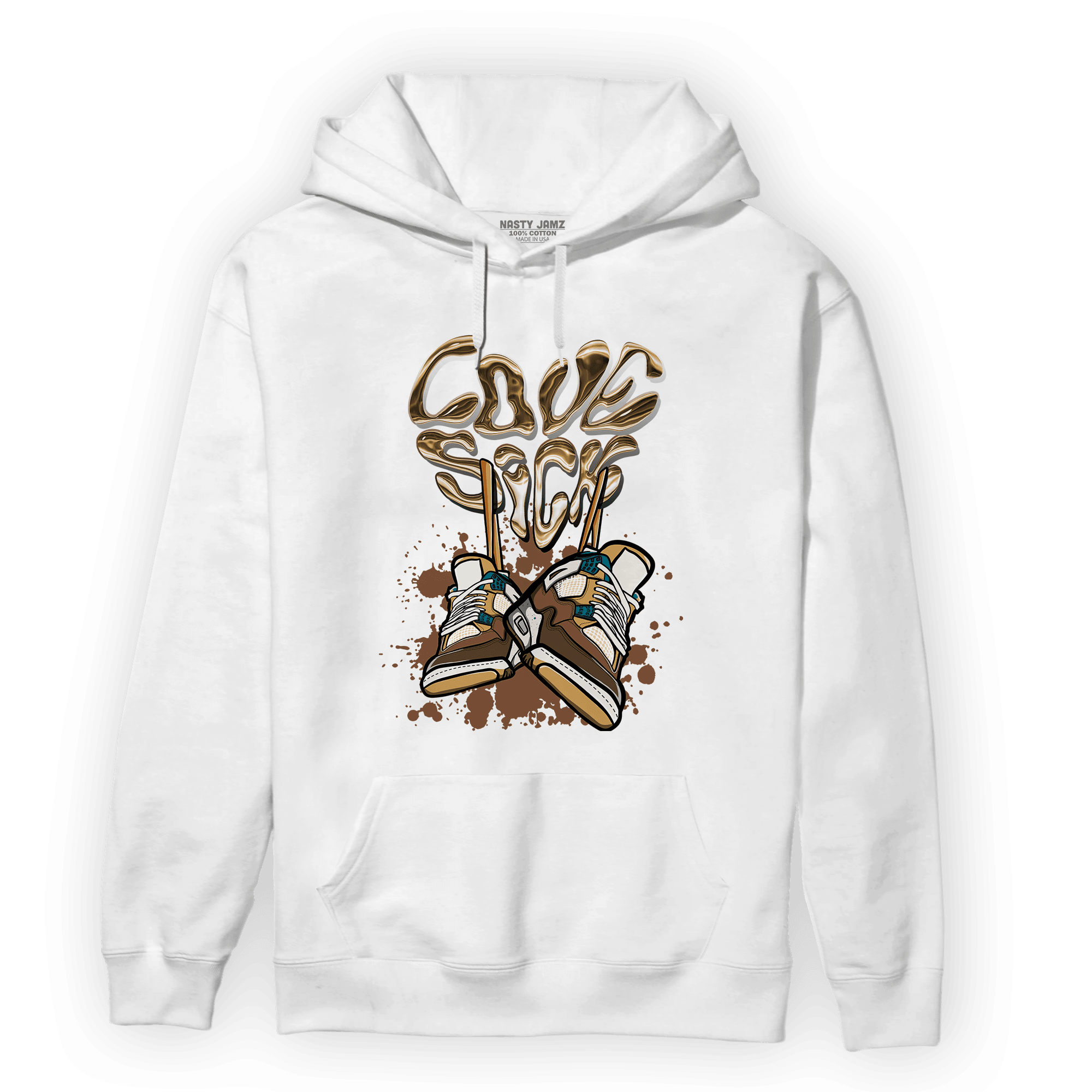 Cacao Wow 4s Hoodie Match Sneaker Love Sick - NastyJamz
