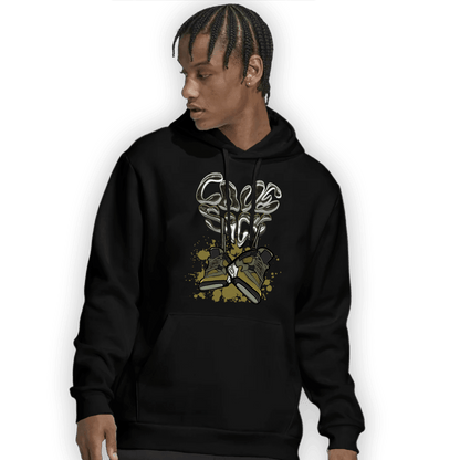 SE Craft Medium Olive 4s Hoodie Match Sneaker Love Sick - NastyJamz