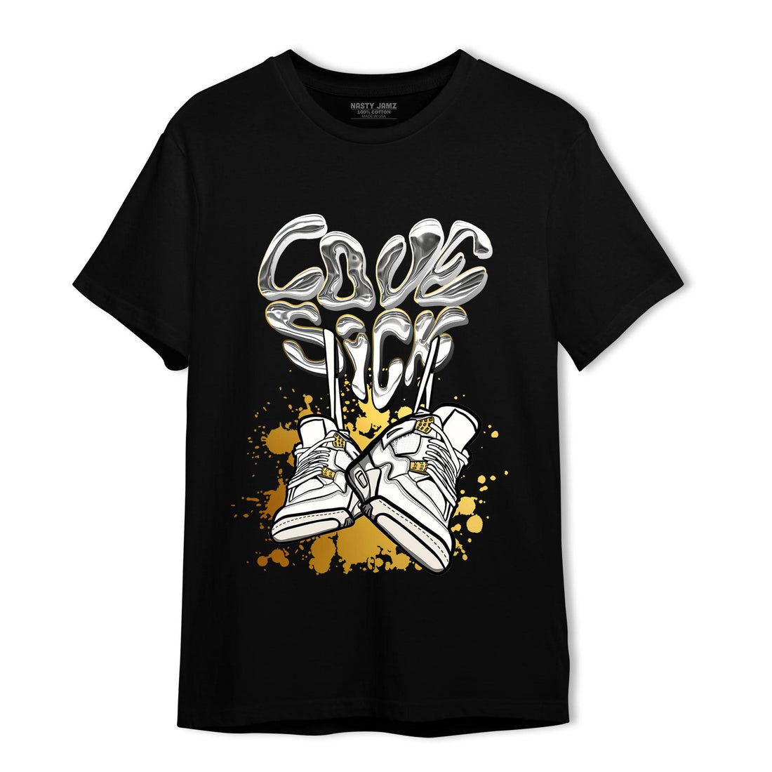 Sail 4s T Shirt Match Sneaker Love Sick - NastyJamz
