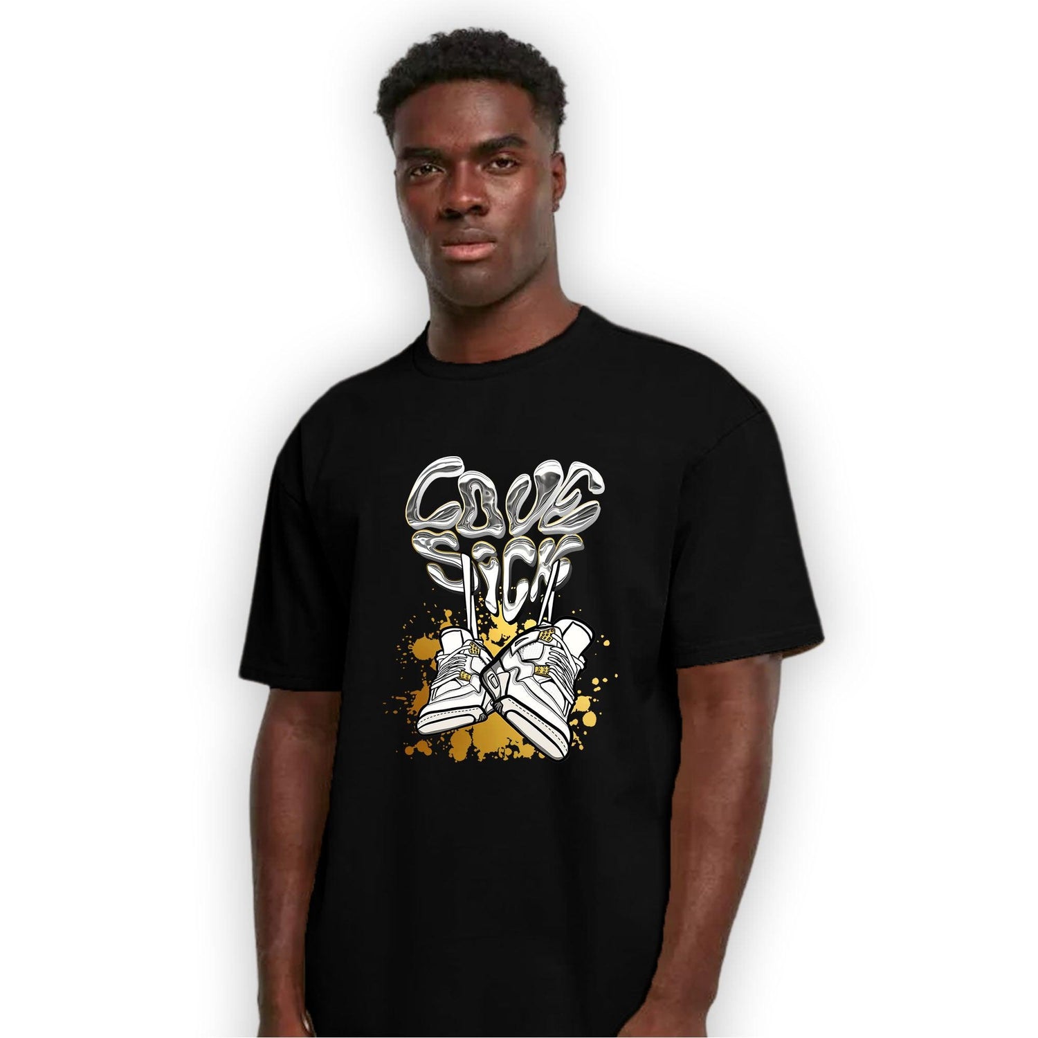 Sail 4s T Shirt Match Sneaker Love Sick - NastyJamz