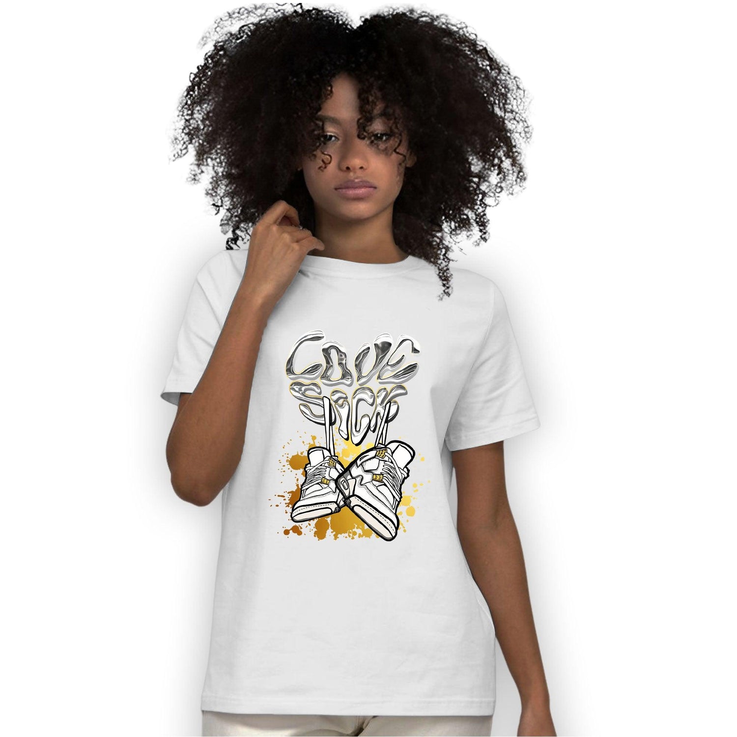 Sail 4s T Shirt Match Sneaker Love Sick - NastyJamz