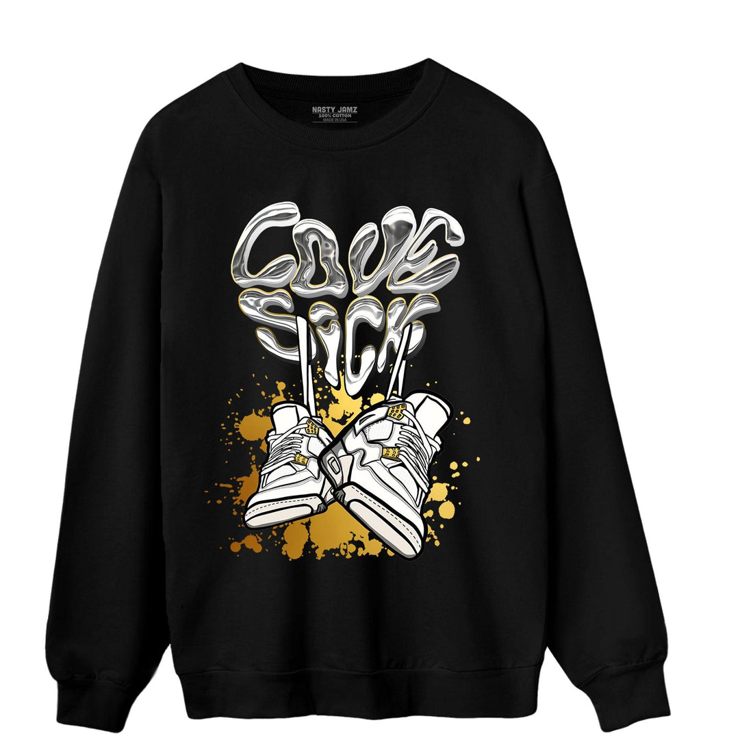 Sail 4s Sweatshirt Match Sneaker Love Sick - NastyJamz