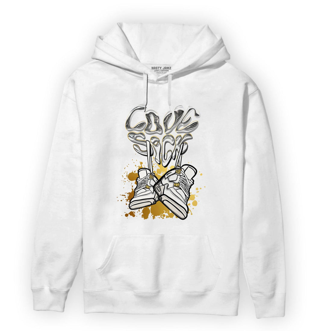 Sail 4s Hoodie Match Sneaker Love Sick - NastyJamz