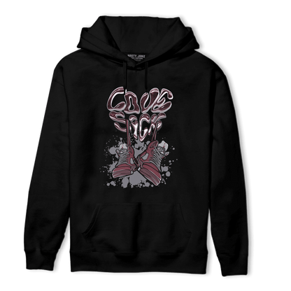 Burgundy 5s Hoodie Match Sneaker Love Sick - NastyJamz