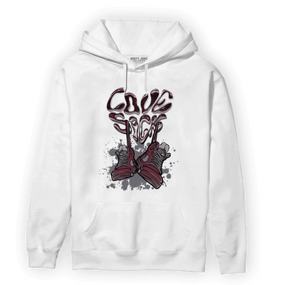 Burgundy 5s Hoodie Match Sneaker Love Sick - NastyJamz