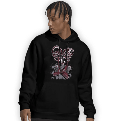 Burgundy 5s Hoodie Match Sneaker Love Sick - NastyJamz