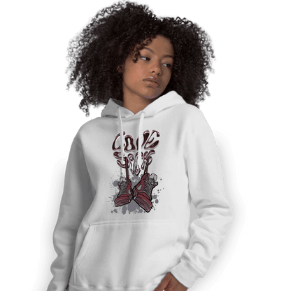 Burgundy 5s Hoodie Match Sneaker Love Sick - NastyJamz