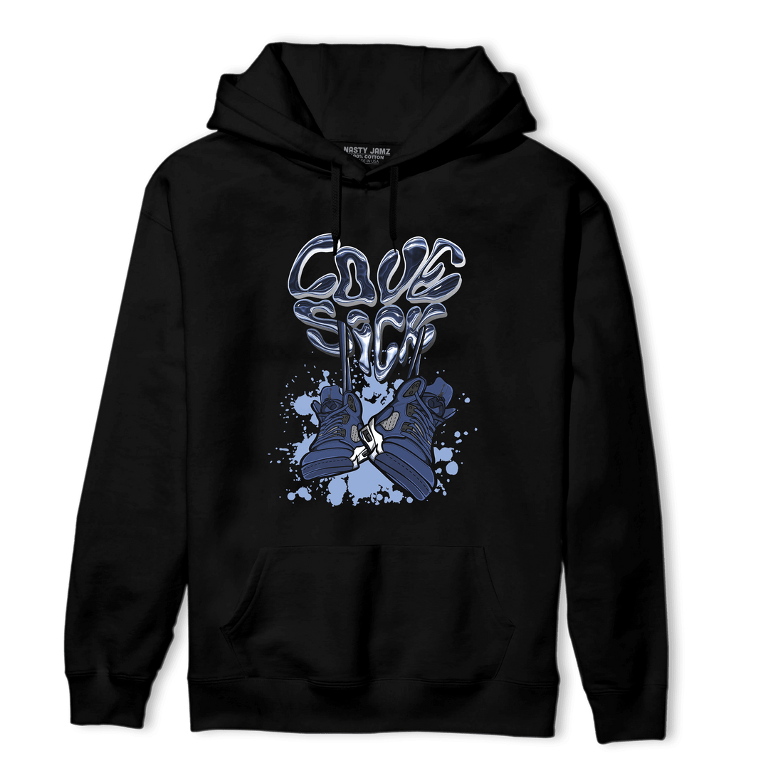 Midnight Navy 5s Hoodie Match Sneaker Love Sick - NastyJamz