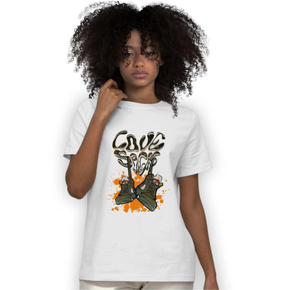 Olive 5s T Shirt Match Sneaker Love Sick - NastyJamz