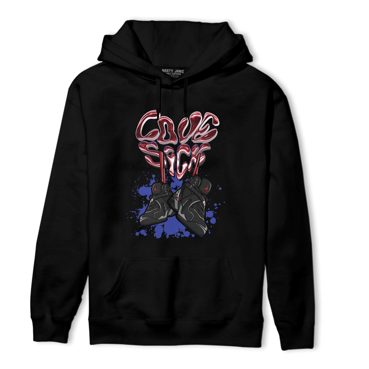 Playoffs 8s Hoodie Match Sneaker Love Sick - NastyJamz