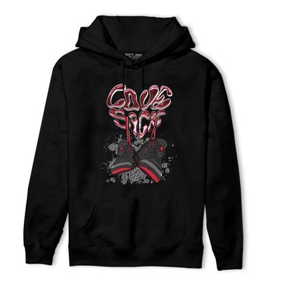 Spizike Low Bred Hoodie Match Sneaker Love Sick - NastyJamz