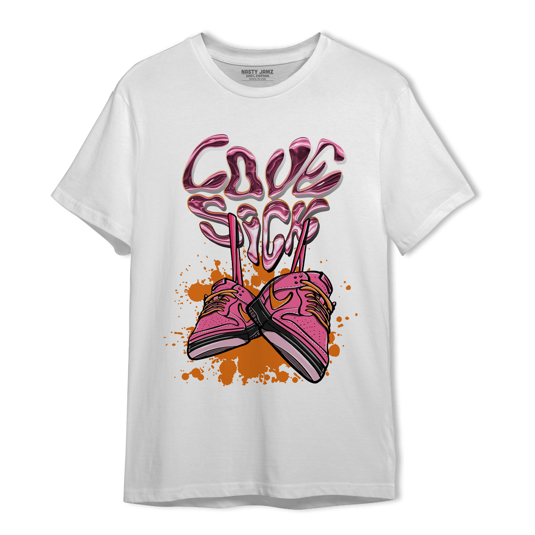 SB Dunk Blossom T Shirt Match Sneaker Love Sick - NastyJamz