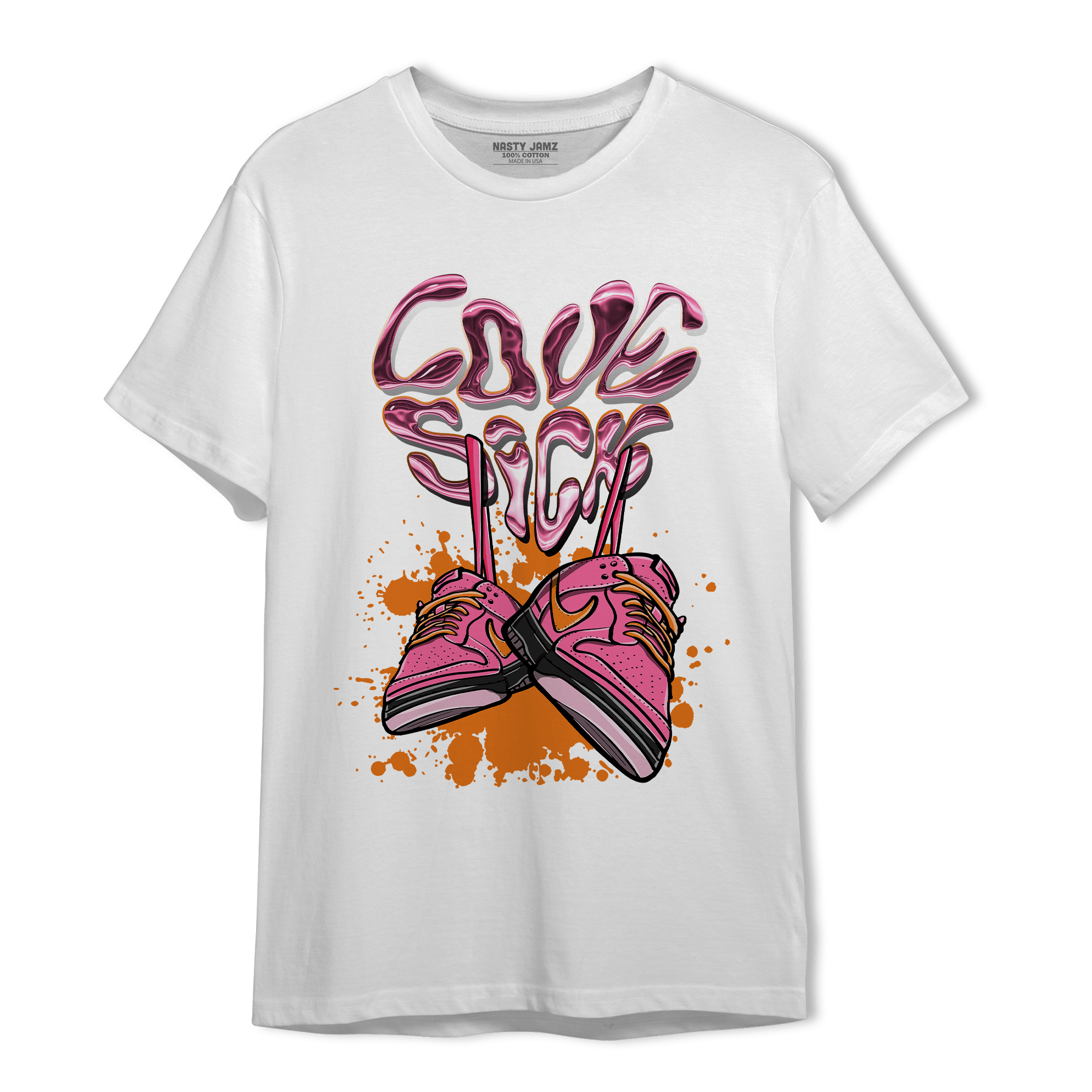 SB Dunk Blossom T Shirt Match Sneaker Love Sick - NastyJamz