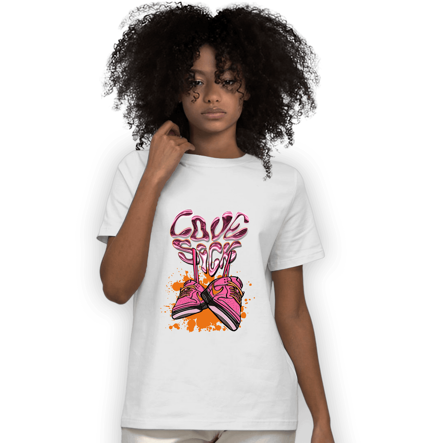 SB Dunk Blossom T Shirt Match Sneaker Love Sick - NastyJamz