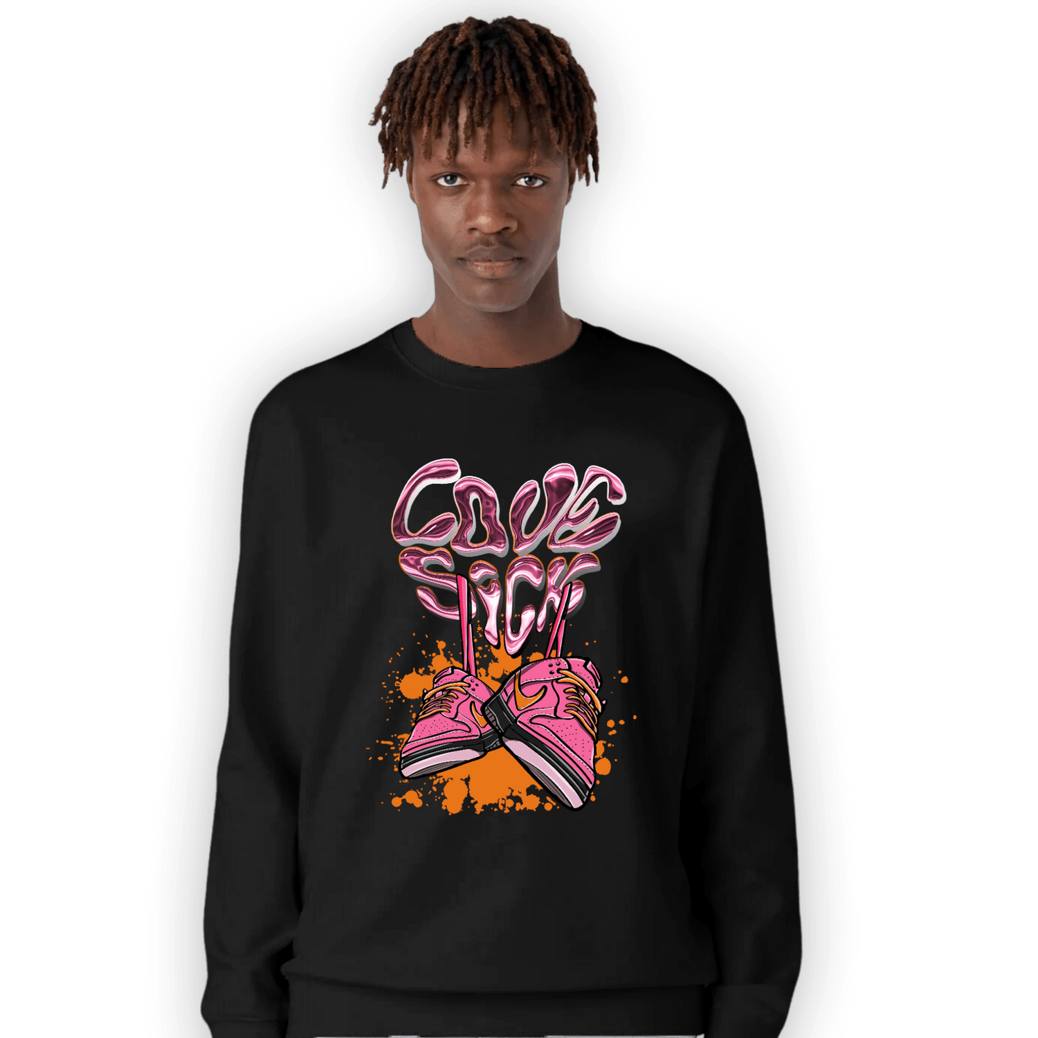 SB Dunk Blossom Sweatshirt Match Sneaker Love Sick - NastyJamz