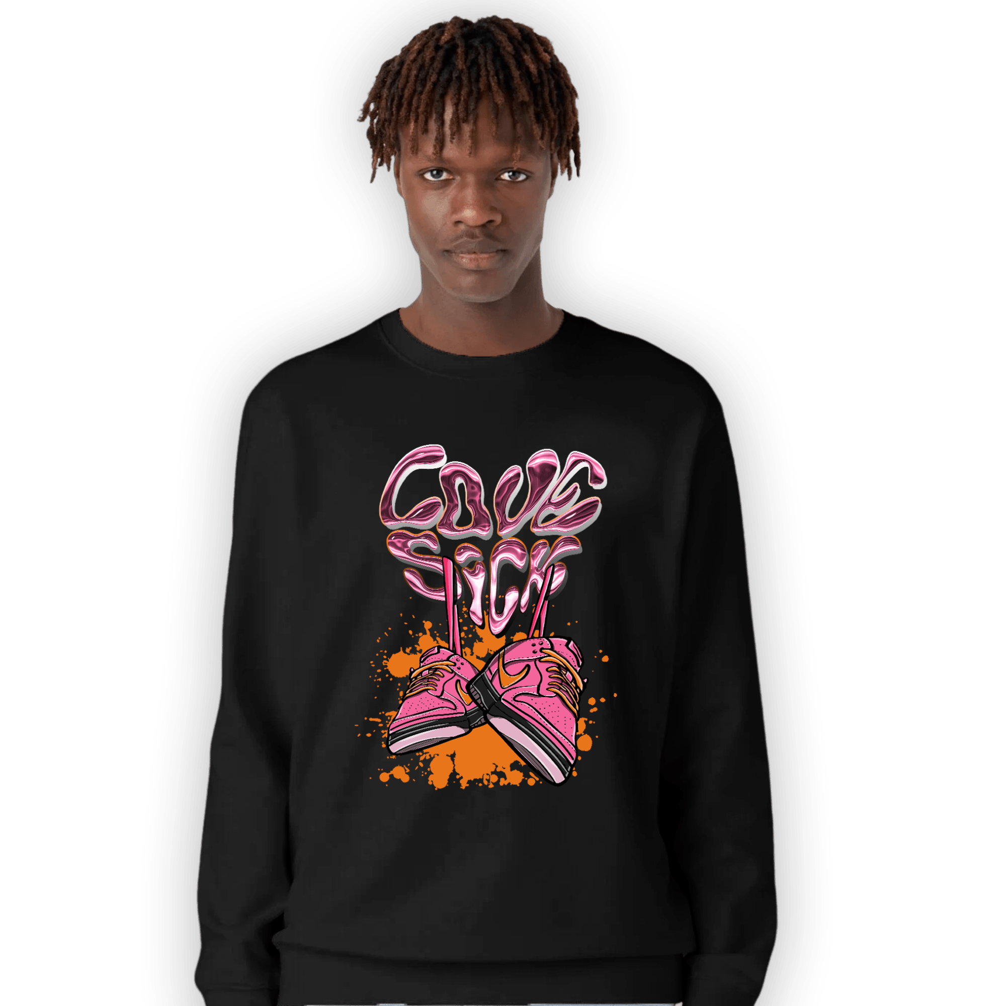 SB Dunk Blossom Sweatshirt Match Sneaker Love Sick - NastyJamz