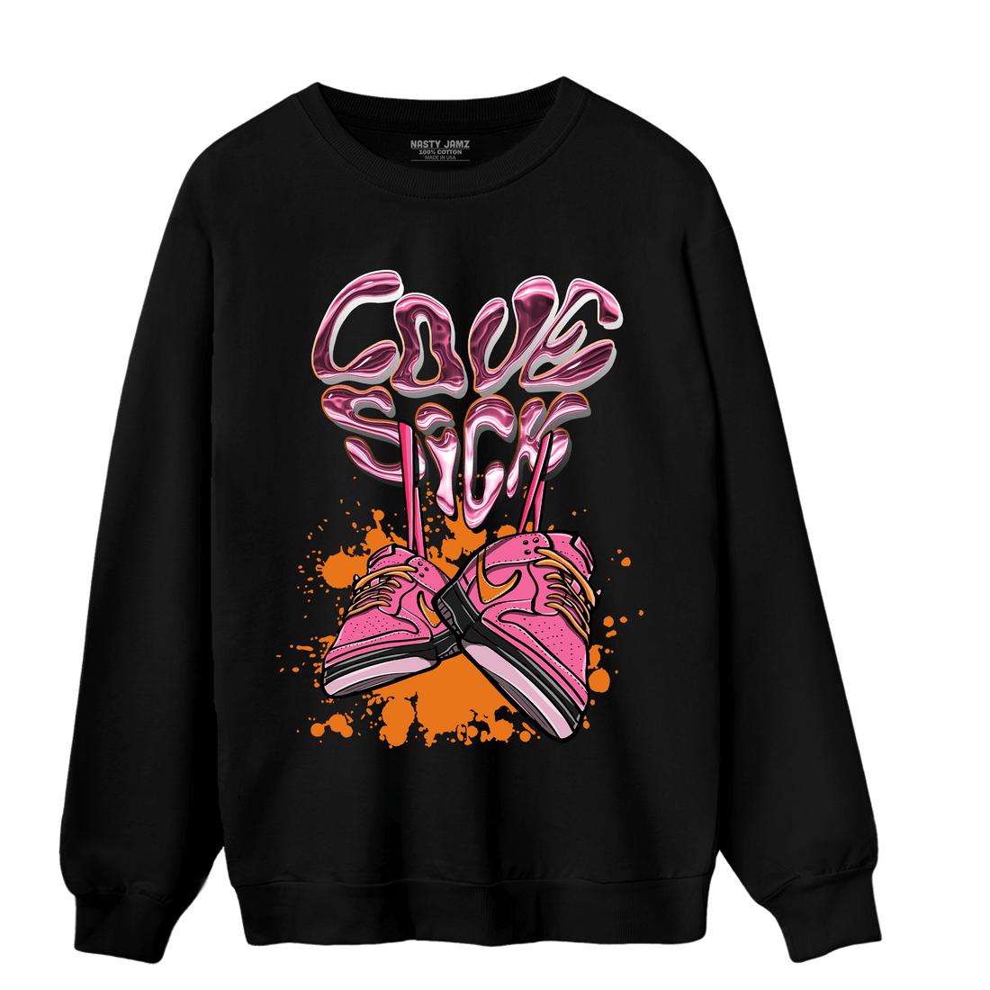 SB Dunk Blossom Sweatshirt Match Sneaker Love Sick - NastyJamz