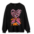 SB Dunk Blossom Sweatshirt Match Sneaker Love Sick - NastyJamz