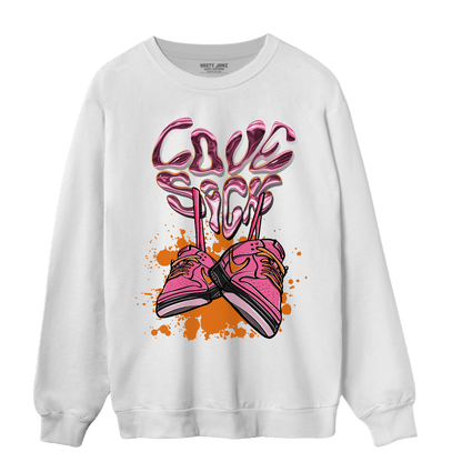 SB Dunk Blossom Sweatshirt Match Sneaker Love Sick - NastyJamz