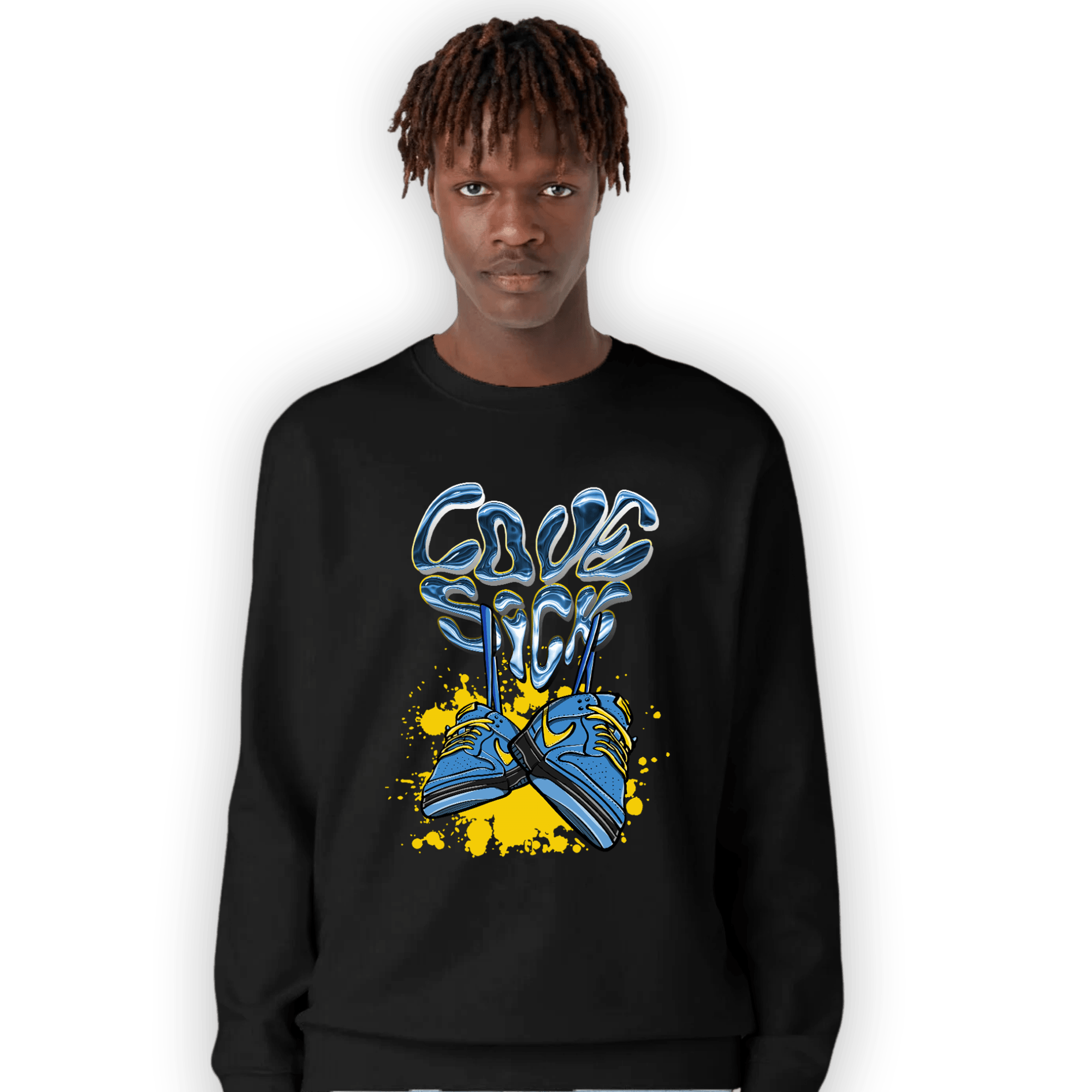 SB Dunk Bubbles Sweatshirt Match Sneaker Love Sick - NastyJamz