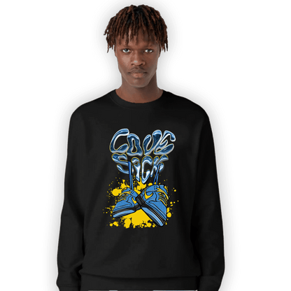 SB Dunk Bubbles Sweatshirt Match Sneaker Love Sick - NastyJamz