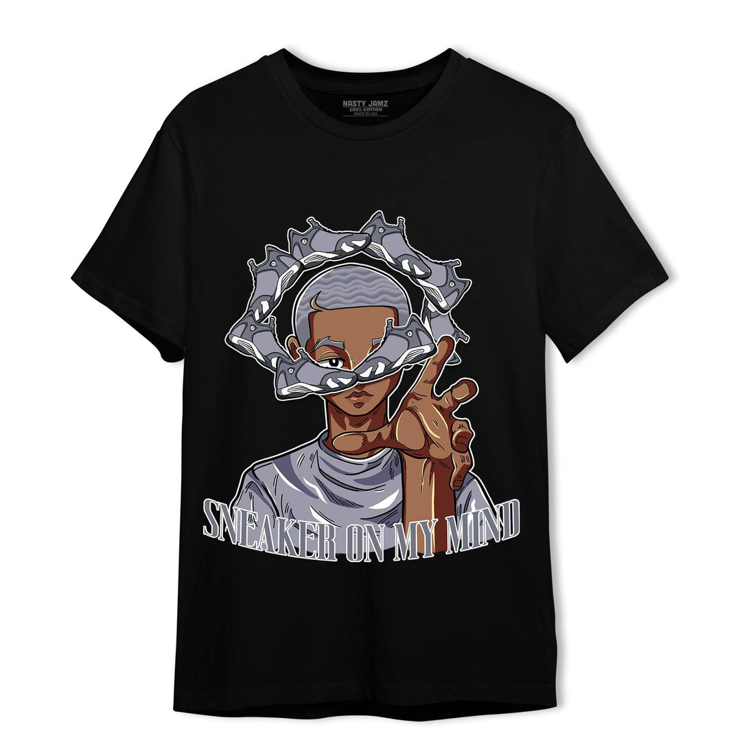 Stealth 14s T Shirt Match Sneaker On My Mind - NastyJamz