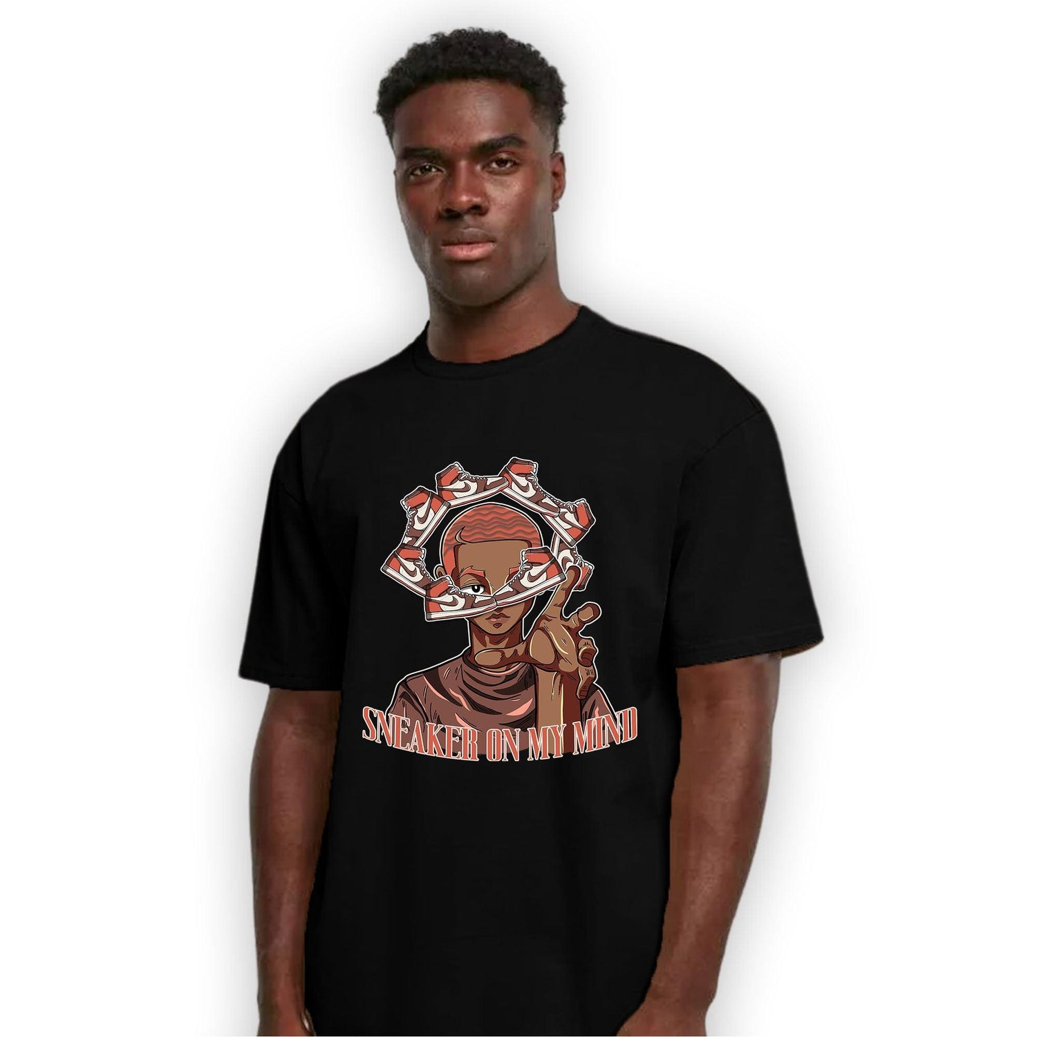 High OG Dusted Clay 1s T Shirt Match Sneaker On My Mind - NastyJamz