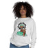 Green Glow 3s Sweatshirt Match Sneaker On My Mind - NastyJamz