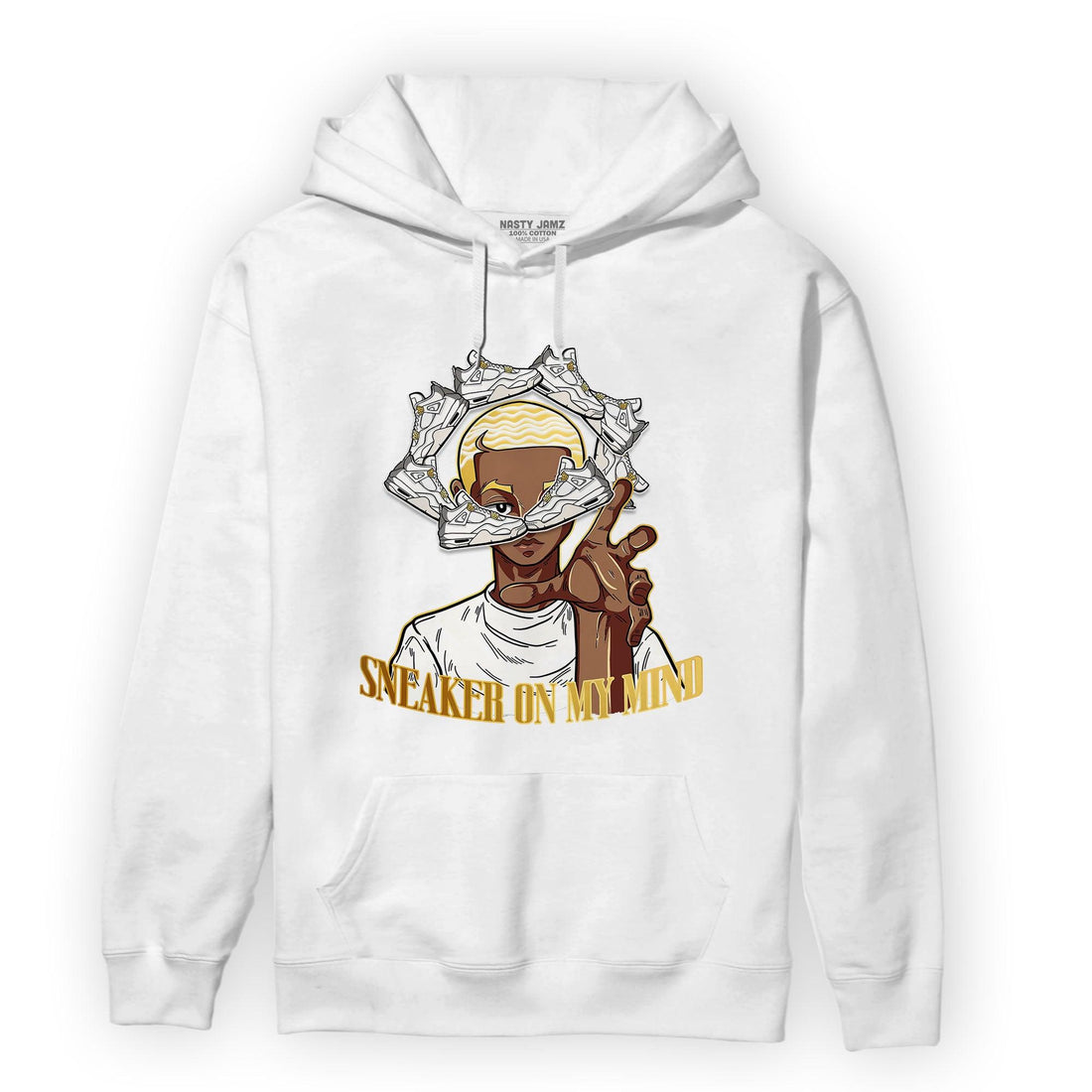 Sail 4s Hoodie Match Sneaker On My Mind - NastyJamz