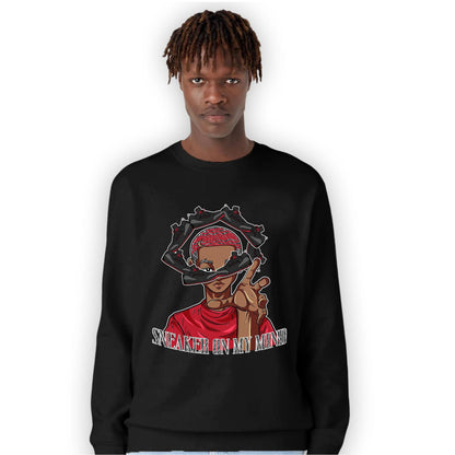 Spizike Low Bred Sweatshirt Match Sneaker On My Mind - NastyJamz