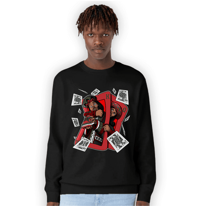 Dunk Low Mystic Red Khaki Sweatshirt Match Sneaker Playing Card - NastyJamz