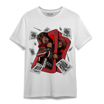 Dunk Low Mystic Red Khaki T Shirt Match Sneaker Playing Card - NastyJamz