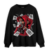 Cherry 12s Sweatshirt Match Sneaker Playing Card - NastyJamz