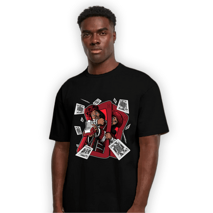 Cherry 12s T Shirt Match Sneaker Playing Card - NastyJamz