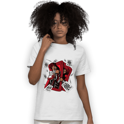 Cherry 12s T Shirt Match Sneaker Playing Card - NastyJamz