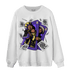 Field Purple 12s Sweatshirt Match Sneaker Playing Card - NastyJamz