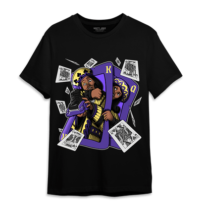 Field Purple 12s T Shirt Match Sneaker Playing Card - NastyJamz