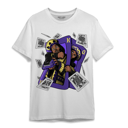 Field Purple 12s T Shirt Match Sneaker Playing Card - NastyJamz
