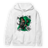 Celtic Lucky Green 1s Hoodie Match Sneaker Playing Card - NastyJamz