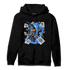 University Blue Toe 1s Hoodie Match Sneaker Playing Card - NastyJamz