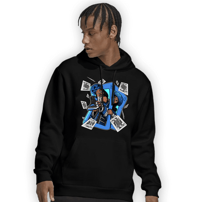 University Blue Toe 1s Hoodie Match Sneaker Playing Card - NastyJamz